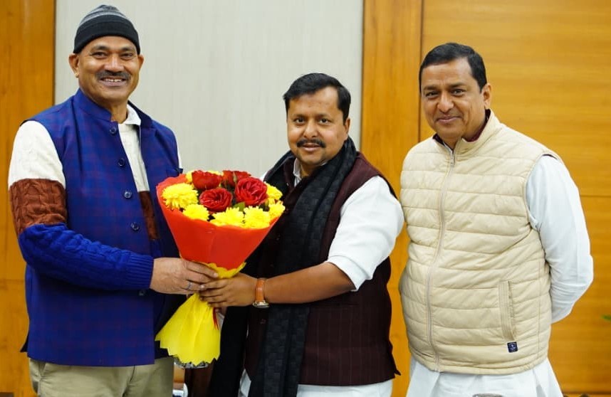 भाजपा राष्ट्रीय अध्यक्ष से भंडारी ने की मुलाकात