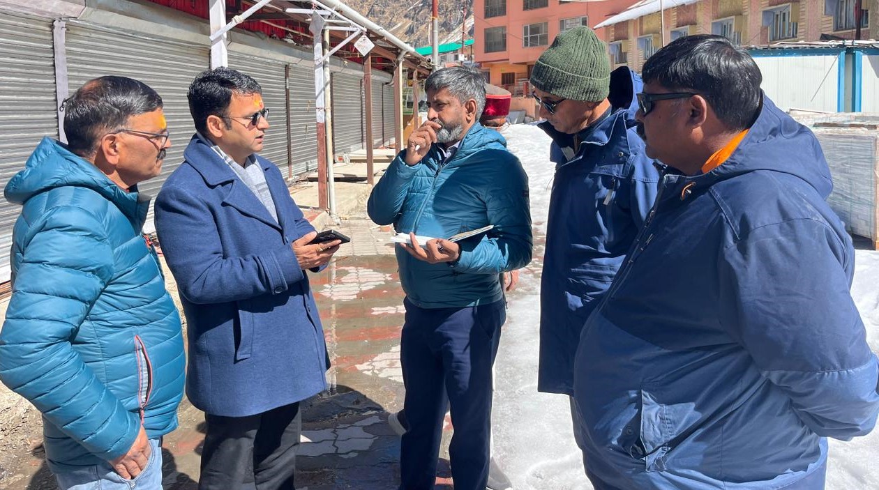 बीकेटीसी सीईओ ने यात्रा पूर्व व्यवस्थाओं को जायजा लिया