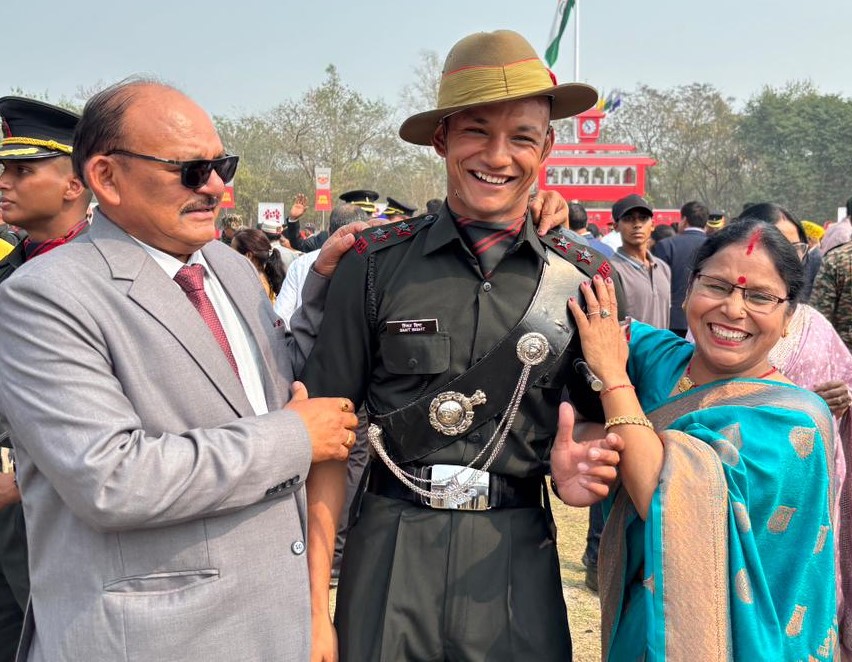 गोपेश्वर गांव का स्मिथ बिष्ट बना सेना में लेफ्टिनेंट