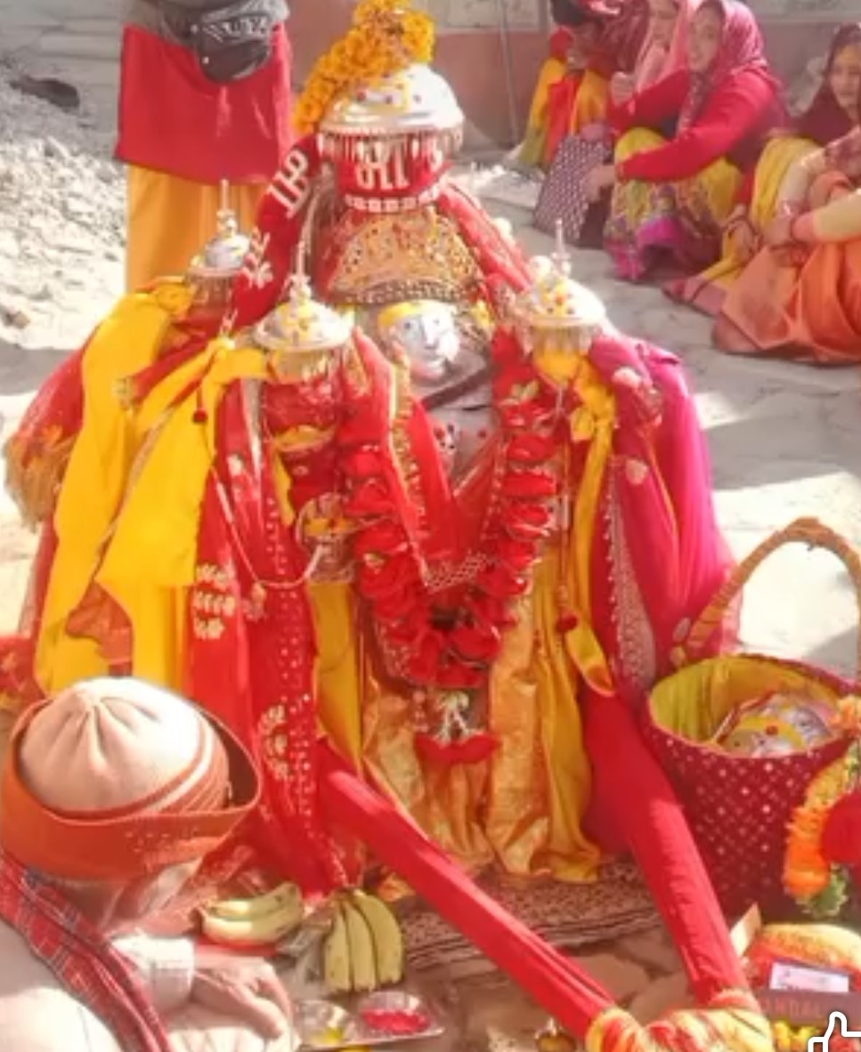 रविवार से माता अनसूया रथ डोली श्रीमद देवी भावगत कथा का भव्य आगाज