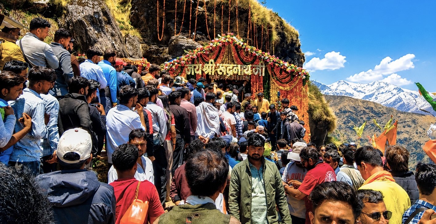 जय बाबा रूद्रनाथ के जयघोष के साथ खुले भगवान रूद्रनाथ के कपाट
