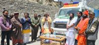 बदरीनाथ में तीर्थयात्रियों को मिली हाईटेक एंबुलेंस