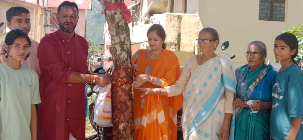 चमोली में उंमग व उल्लास के साथ मनाया गया रक्षाबंधन पर्व