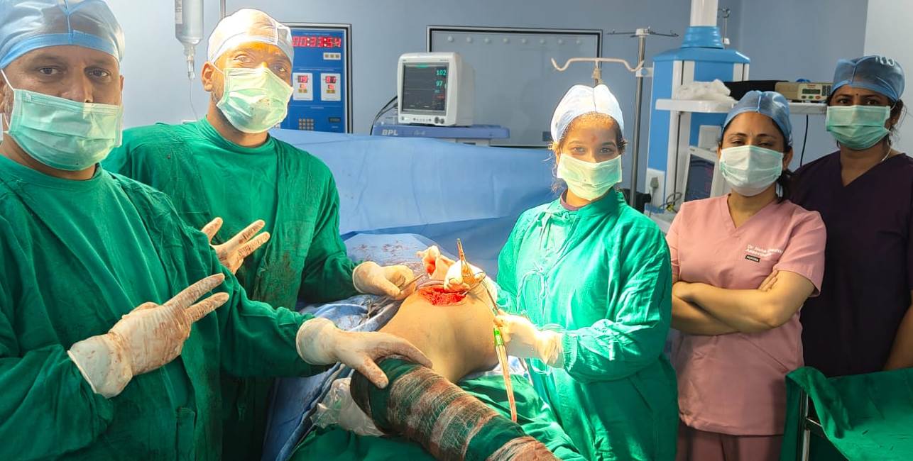 जिला अस्पताल में दो मरीजों की कूल्हे की हड्डी का आपरेशन सफल