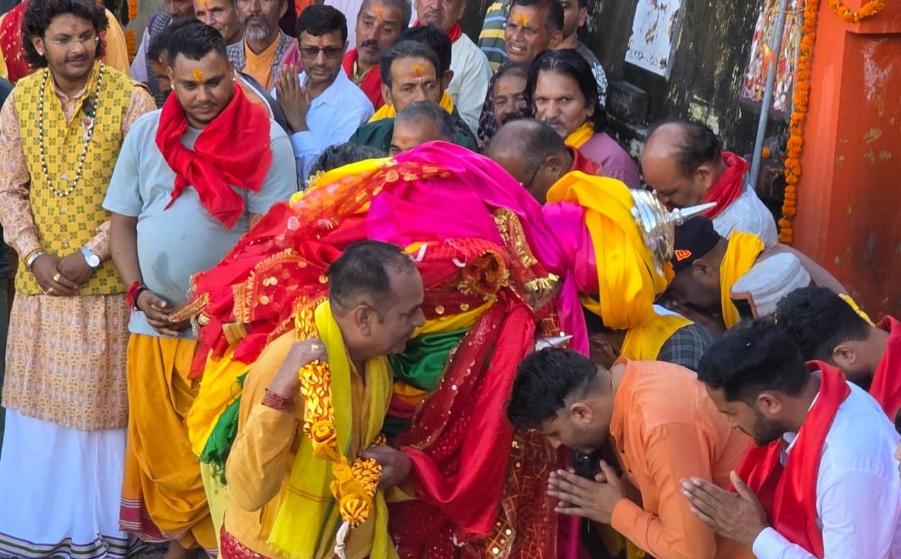 कठूड़ की ज्वाला देवी 56 वर्षो बाद देवरा यात्रा पर निकली