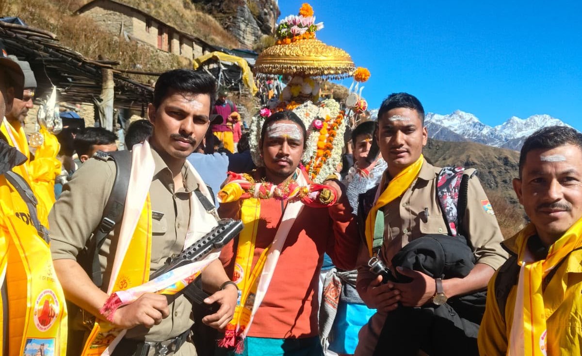 रूद्रनाथ की उत्सव डोली आज देवलधार गांव पहुंची