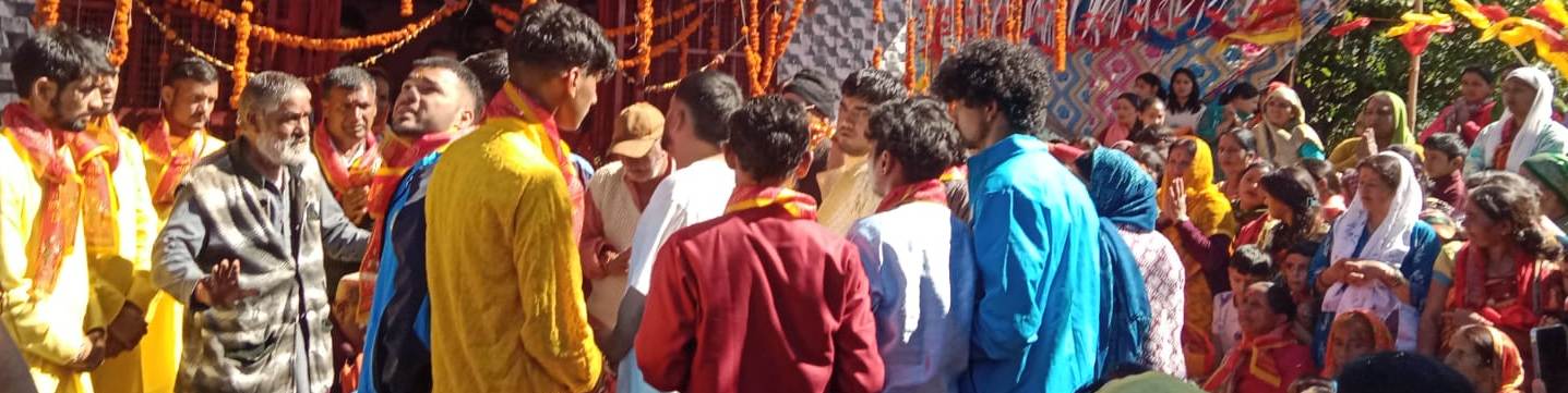 चंडिका की डोली आज वन्याथ यात्रा को गर्भगृह से बाहर निकलेगी